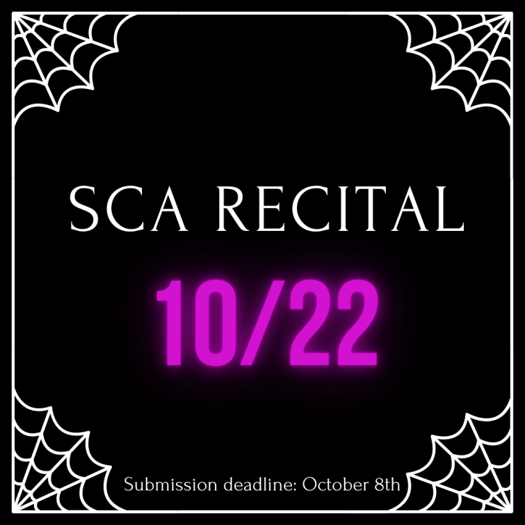 SCA recital